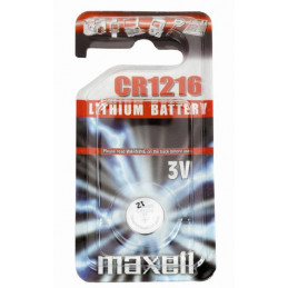 MAXELL Pile Bouton Lithium - CR1216 Standard