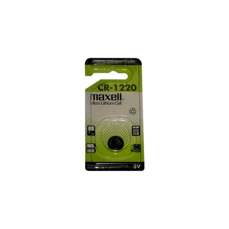 MAXELL Pile Bouton Lithium - CR1220 Standard