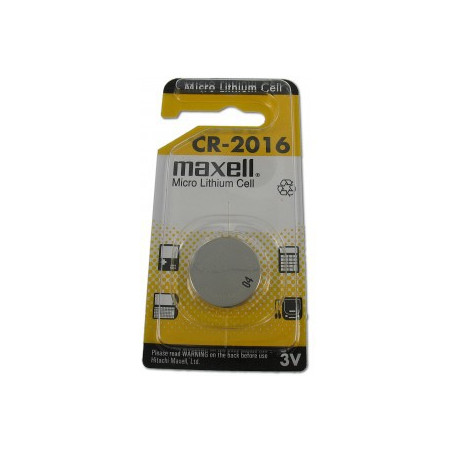 MAXELL Pile Bouton Lithium - CR2016 Standard - BATLI07