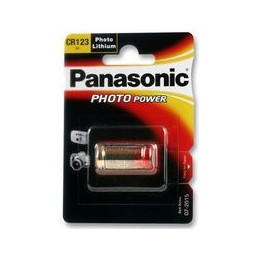 PANASONIC CR123 Power photo - CR123A - CR17345 - CR2/38L