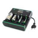 ANSMANN Chargeur de 1 à 5 accus AAA/AA/9V/C/D NiMh - Livré sans accu