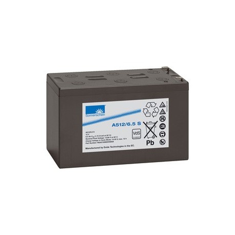 EXIDE Sonnenschein 12V - 6,5Ah - Dryfit A500 - Bac VO - A512/6.5A