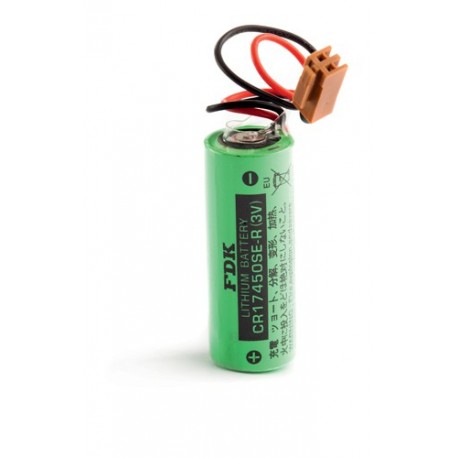 CHRONO Pile Lithium CR17450 - 3V - 2500mAh + Connecteur