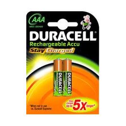 DURACELL HR03 - AAA 800mAh - Blister x 2 - Technologie PRET A L'EMPLOI