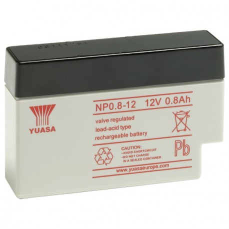 YUASA 12V - 0.8Ah - NP0.8-12 - AGM