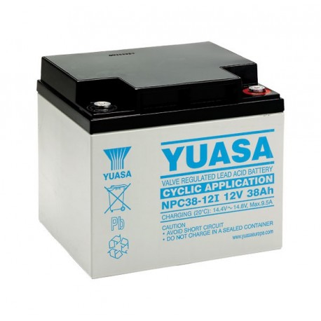 YUASA 12V - 38.0Ah - NPC38-12