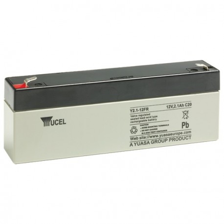 YUASA / YUCEL 12V - 2.1Ah - Y2.1-12FR - AGM