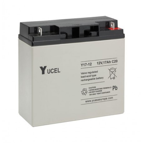 YUASA / YUCEL 12V - 17.0Ah - Y17-12 - AGM