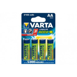 VARTA HR6 - AA 2100mAh - Blister x 4 - Technologie pret à l'emploi