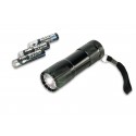 ANSMANN Lampe torche LED Action9 en métal