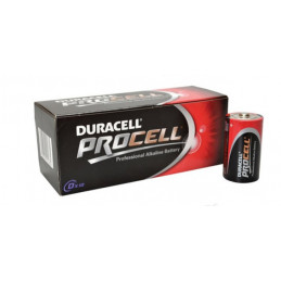 PROCELL/DURACELL LR20 - D Professionnel - Boite de 10