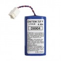 DAITEM Compatibile Pile Batterie Antifurti BATLI05 - 3,6V - 4,0Ah - Compatibile DAITEM/LOGISTY