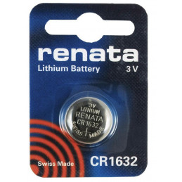 RENATA Pile Bouton Lithium - CR1632 Standard