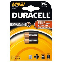 DURACELL 23A - GP23A - MN21 - L1028 - 8LR932 - LRV08 - A23 - Blister x 2