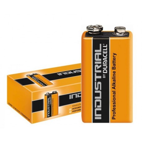 Scatola da 10 batterie Duracell Procell - GammaINTENSE POWER - 6LR61 - 9V -