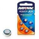 RAYOVAC Pile Bouton Zinc Air - 13AE Acoustic