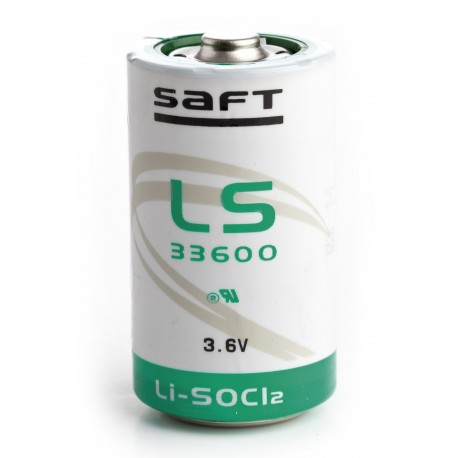 SAFT LS33600 - D - Pile Lithium - 3,6V - 16,5A