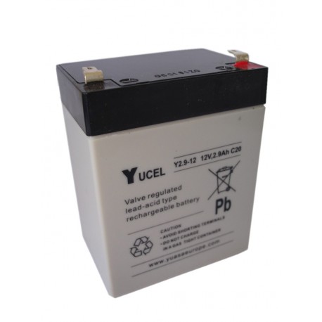 YUASA / YUCEL 12V - 2.9Ah - Y2.9-12 - AGM