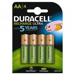 DURACELL HR06 - AA 1950mAh - Blister x 4