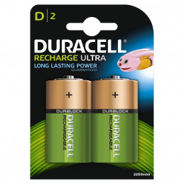 DURACELL HR20 - D 2200mAh - Blister x 2