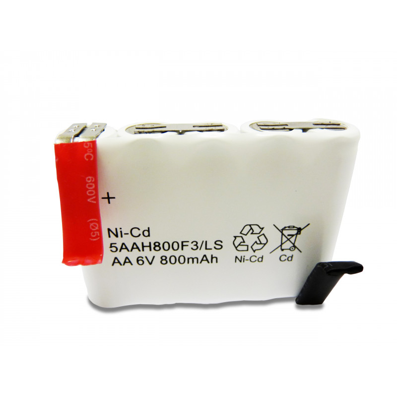 CHRONO PACK Batterie Compatibile NiCd 6V 600mAh - 5VTAA600 - 803982