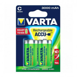 VARTA - Piles LR20D - rechargeables - 3000 mAh - Blister x2