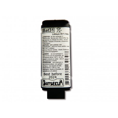 DAITEM Compatibile Pile Batterie Antifurtii BATLI05 - 3,6V - 4,0Ah - Compatibile DAITEM/LOGISTY