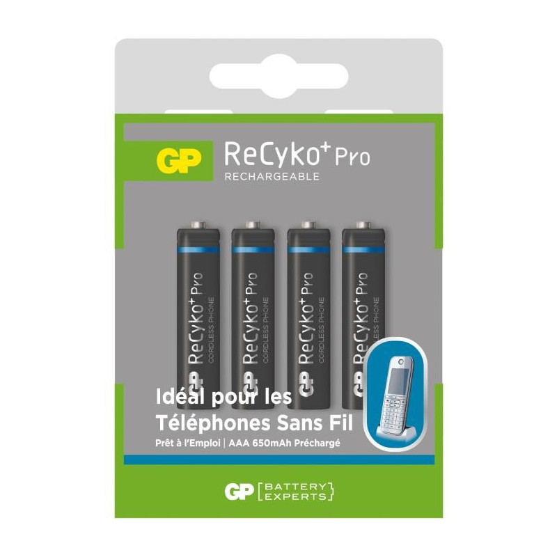 GP HR03 - AAA 650mAh - Blister x 4