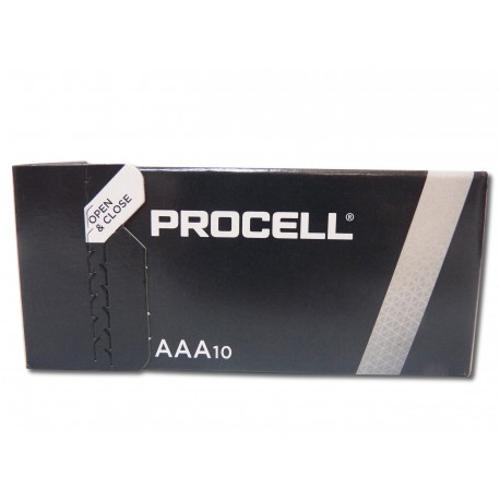 PROCELL/DURACELL LR03 - AAA Professionnel - Boite de 10