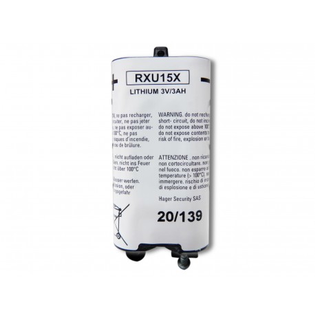 DAITEM Pile Batteria Allarme RXU15X- 3V - 3Ah