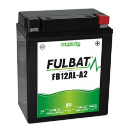 Batterie moto FB12AL-A2 FULBAT GEL - 12V - 12.6Ah