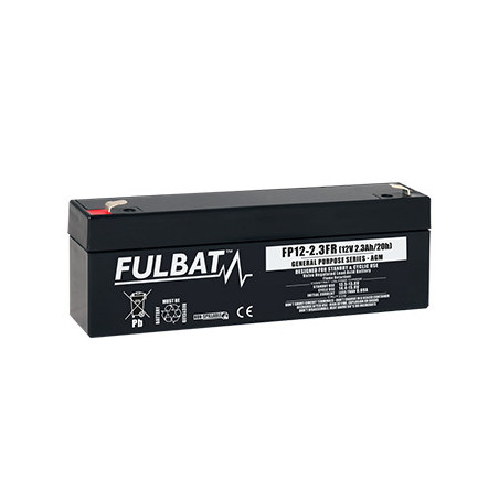 Batteria Piombo Standard FP12-2.3 - 12V - 2.3Ah - UL94.FR – FULBAT