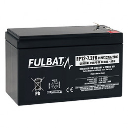 Batterie Plomb Standard FP12-7.2 - 12V - 6.7Ah - UL94.FR – FULBAT