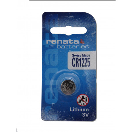 RENATA Pile Bouton Lithium - CR1225 Standard - TSXBATM03