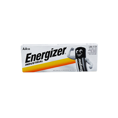 ENERGIZER LR6 - LR06 - AA Industriale - UM3 - Scatola da 10 batterie