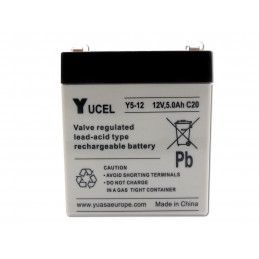 YUASA / YUCEL 12V - 5.0Ah - Y5-12 - AGM