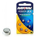 RAYOVAC Pile Bouton Zinc Air - 10AE Acoustic