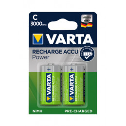 VARTA - Piles LR20D - rechargeables - 3000 mAh - Blister x2