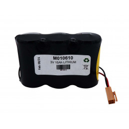 CHRONO PACK Pile Lithium BR C + Connecteur JAE - 3V - 15000mAh - IC693ACC302A