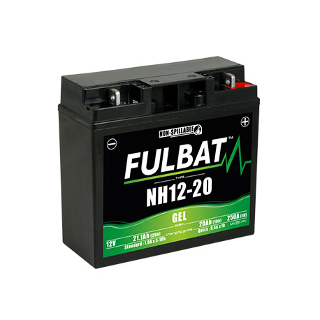 Batterie moto NH12-20 FULBAT GEL - 12V - 21.1Ah