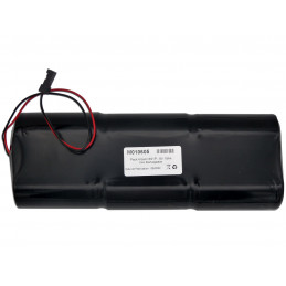 CHRONO Batteria Di Allarme Compatibile NOXALARM - 6LR20 Alcalino - 9V - 18Ah + connettore nero