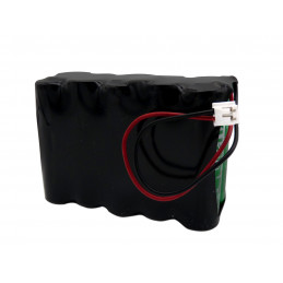 CHRONO Batterie Alarme Compatible Atral Logisty BATNIMH2 - AA - 12.0V - 2500mAh + Connecteur