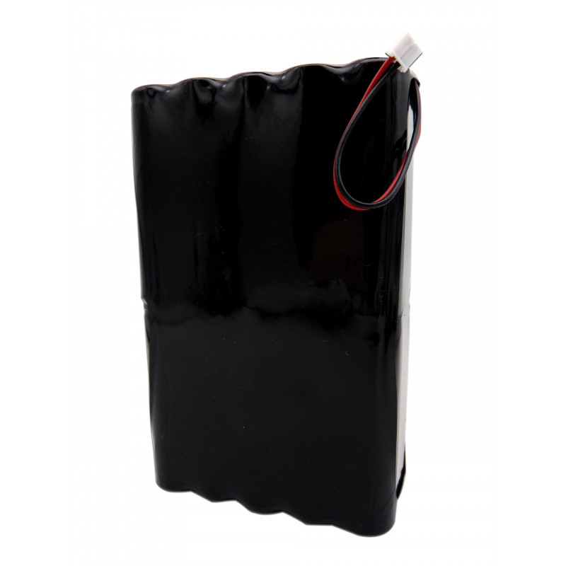 CHRONO Batterie Alarme Compatible Atral Logisty BATNIMH4 - 12.0V - 4000mAh + Connecteur