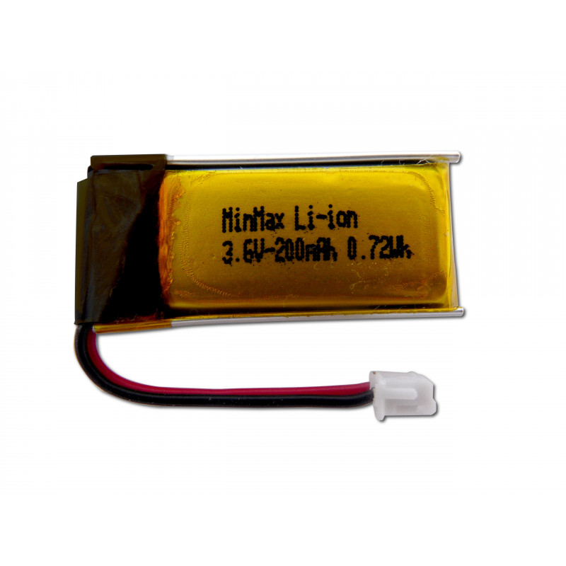 Batteria di allarme MTU01X per combinata - Prodotto originale - Litio-ione - Marca DAITEM - 3.6V - 200mAh