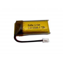 Batteria di allarme MTU01X per combinata - Prodotto originale - Litio-ione - Marca DAITEM - 3.6V - 200mAh