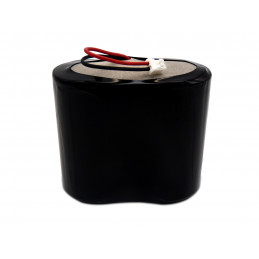 CHRONO Pile Batterie Allarme compatibile TALCO / DELTA DORE - 6LR20 Alcaline - 9V - 18Ah + connectore