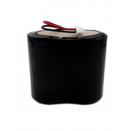 CHRONO Pile Batterie Allarme compatibile TALCO / DELTA DORE - 6LR20 Alcaline - 9V - 18Ah + connectore