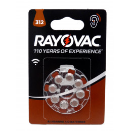 RAYOVAC Pile Bouton Zinc Air - 312AE Acoustic