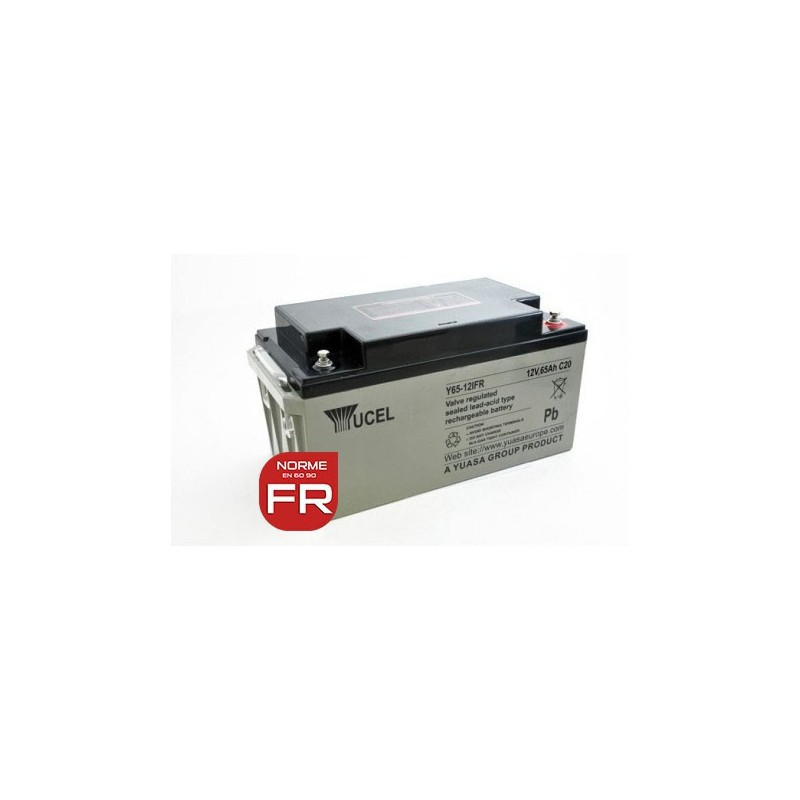 YUASA / YUCEL 12V - 65.0Ah - Y65-12FR - AGM