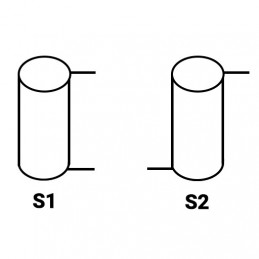 YUASA - 1/3 AAA - 1.2V - 120 mAh